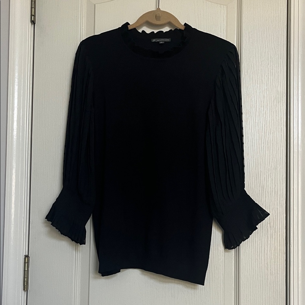 Sexy Black sweater blouse